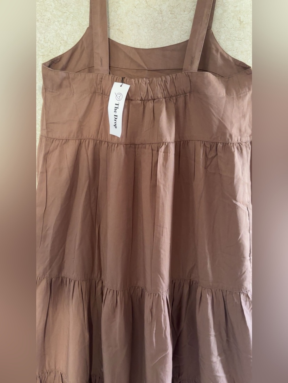 Chic Tan Maxi Dress for Women - Picture 9 of 14